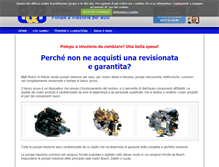 Tablet Screenshot of pompeiniezione.com